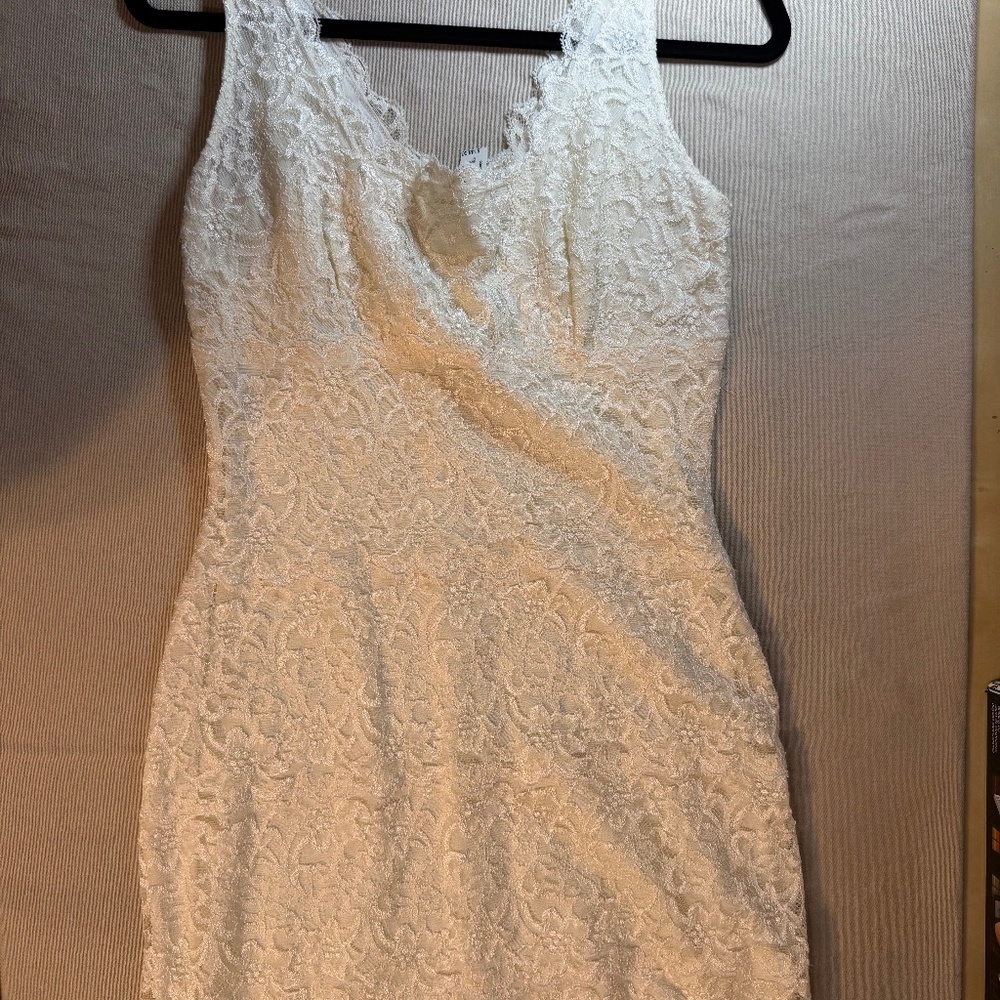 WHBM Lace Dress - Medium